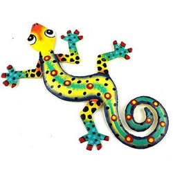 Eight Inch Jazz Hands Metal Gecko